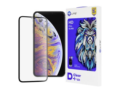 50604 1 lito d pro clear tvrdene sklo pre iphone xs max iphone 11 pro max cierne