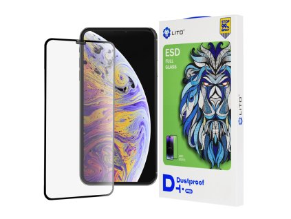 50634 2 lito d pro dustproof tvrdene sklo pre iphone xs max iphone 11 pro max cierne