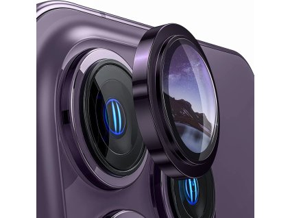 52023 lito s camera glass protector ochranne sklo kamery pre iphone 14 pro iphone 14 pro max tmavofialova