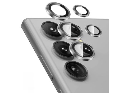 53481 lito s camera glass protector ochranne sklo kamery pre samsung galaxy s25 ultra strieborne silver