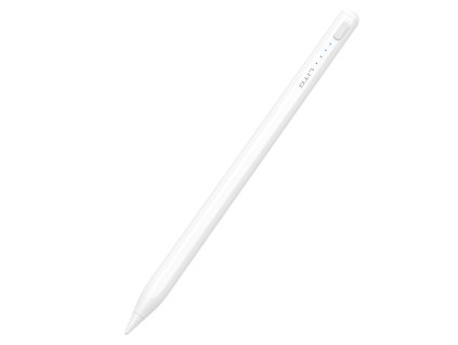 48858 lito stylus pen p1 aktivne dotykove pero pre ipad palm rejection magneticke uchytenie 140mah biela farba