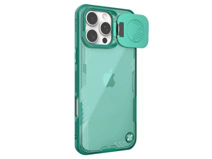 50871 nillkin iceblade prop puzdro bez vyrezu na kameru pre iphone 16 pro max zelene