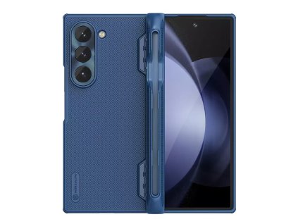 38537 nillkin super frosted shield ochranny kryt s drziakom na pero samsung galaxy z fold6 modry