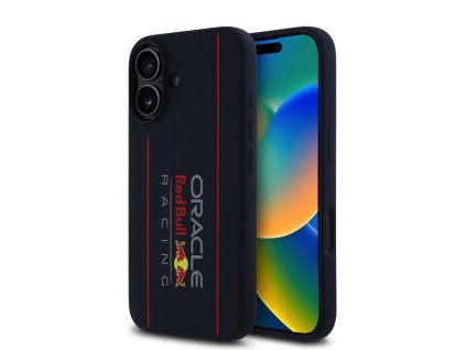 43989 red bull racing silikonovy kryt s magsafe a vertikalnym logom na iphone 16 rbhmp16s24siolrv tmavomodry