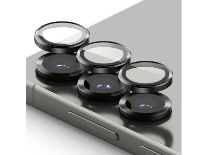 53886 ringke camera lens frame glass ochranne sklo objektivu pre samsung galaxy s25 cierne