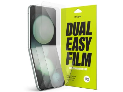 36247 ringke dual easy full 2 ks ochranne sklo pre samsung galaxy z flip5 priehladne