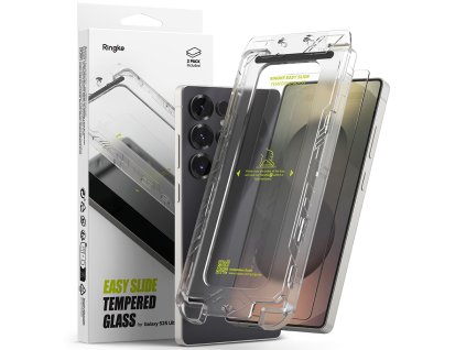 53991 ringke easy slide tempered glass 2 ks tvrdene sklo pre samsung galaxy s25 ultra cire