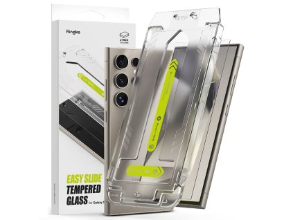 36694 ringke easy slide tvrdene sklo 2 ks pre samsung galaxy s24 ultra priehladne