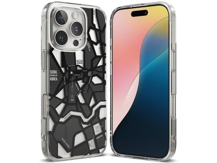 51876 ringke fusion design puzdro pre iphone 16 pro max mapa seoul cierna