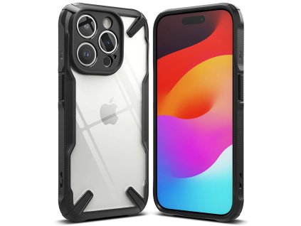 30739 ringke fusion x kryt pre iphone 15 pro max cierna