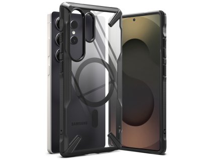 53925 ringke fusion x magsafe kryt pre samsung galaxy s25 ultra cierny