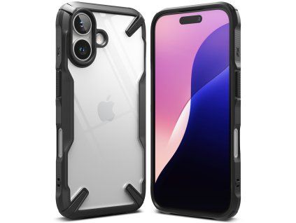 150988 ringke fusion x iphone 16 plus black