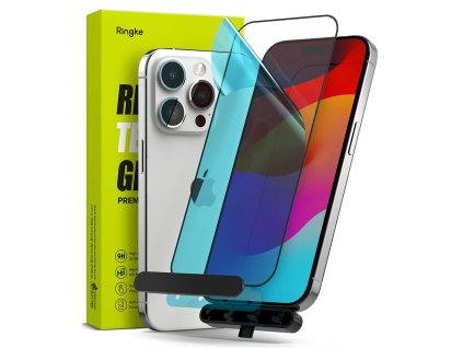 29035 ringke ochranne temperovane sklo na displej pre iphone 15 pro max cierna