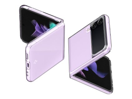 11953 spigen airskin kryt na telefon samsung galaxy z flip3 5g transparentna