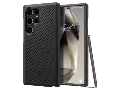 37762 spigen core armor ochranne puzdro pre samsung galaxy s24 ultra matna cierna