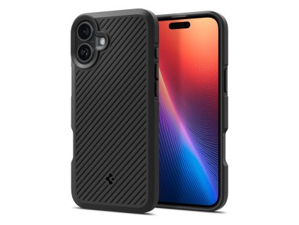 51663 spigen core armor puzdro pre iphone 16 matna cierna