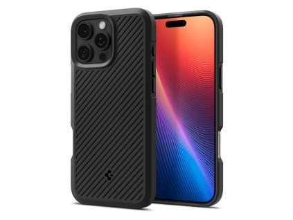 51636 spigen core armor puzdro pre iphone 16 pro max matna cierna