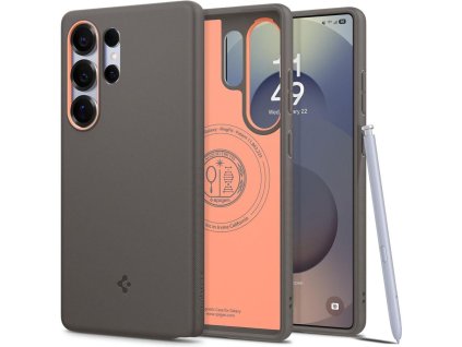 57879 spigen kryt caseology nano pop s magsafe pre samsung galaxy s25 ultra papaya grey