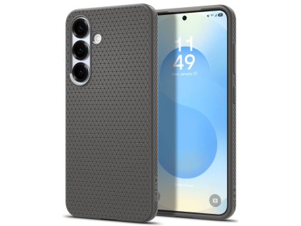 56496 7 spigen liquid air ochranny kryt liquid air pre samsung galaxy s25 plus sivy marble grey