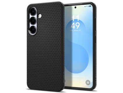 54465 7 spigen liquid air kryt pre samsung galaxy s25 plus matna cierna