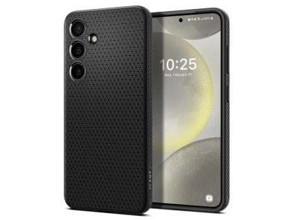 37750 spigen liquid air ochranne puzdro pre samsung galaxy s24 matna cierna