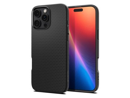 51441 spigen liquid air puzdro pre iphone 16 pro matna cierna