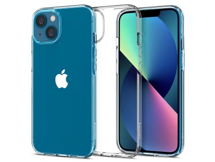 14626 7 spigen liquid crystal kryt na iphone 13 transparentna