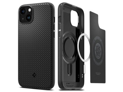 22080 spigen mag armor obal na iphone 15 matna cierna