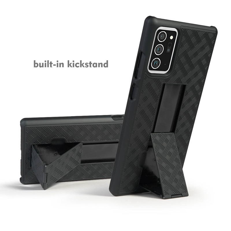 Levně Bomba Hybridní obal se stojanem a klipem na opasek pro samsung Model: Galaxy S20+