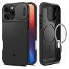 51468 7 spigen optik armor magsafe puzdro pre iphone 16 pro max cierne