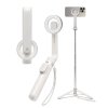 41823 spigen selfie stick s571w kompatibilny s magsafe s tripodom stabilny bluetooth pre ios a android piesocna bezova
