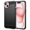 17767 7 techsuit carbon silicone obal na iphone 15 cierna
