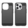 17776 1 techsuit carbon silicone obal na iphone 15 pro max cierna