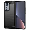 91548 techsuit carbon silicone ochranny kryt pre xiaomi 12 pro cierny