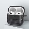 51843 5 techsuit carbonfiber puzdro pre airpods 4 cierne