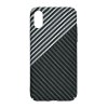 50910 3 techsuit carbonite fibershell puzdro pre iphone x xs sive stealth gray