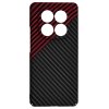 53046 3 techsuit carbonite fibershell puzdro pre xiaomi redmi note 14 pro 5g poco x7 cervene red vortex