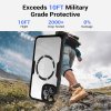 56337 2 techsuit colorverse 360 magsafe series screen protector 360 ochranny kryt s magsafe a ochrannou foliou iphone 12 fialovy
