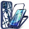 51234 techsuit colorverse 360 magsafe series puzdro ochranne sklo pre iphone 11 modre