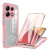 52440 techsuit colorverse 360 series puzdro ochrana displeja pre xiaomi redmi note 13 pro 4g poco m6 pro 4g ruzove pink