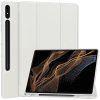 32077 techsuit flex trifold ochranne puzdro s drziakom na pero samsung galaxy tab s8 ultra siva