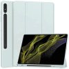 32065 techsuit flex trifold ochranne puzdro s drziakom na pero samsung galaxy tab s8 ultra sky modra