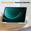 32101 4 techsuit flex trifold ochranne puzdro s drziakom na pero samsung galaxy tab s9 plus zelena