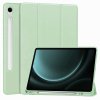 35461 5 techsuit flex trifold puzdro s drziakom na ceruzku samsung galaxy tab s9 fe matcha zelene