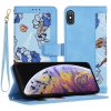 37594 techsuit flipcraft otvaracie ochranne puzdro iphone xs max ziariva modra
