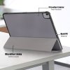 7708 3 techsuit foldpro ochranne puzdro pre apple ipad pro 12 9 2018 2019 2020 2021 2022 cierna