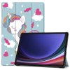 28211 techsuit foldpro ochranne puzdro pre samsung galaxy tab s9 plus s9 fe plus unicorn