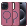 50484 techsuit halofrost magsafe series puzdro pre iphone 15 pro bordove bordeaux