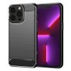 12604 techsuit karbonovy silikon ochranny obal na iphone 13 pro cierny