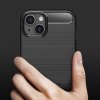 12721 1 techsuit karbonovy silikon ochranny obal na iphone 14 cierny